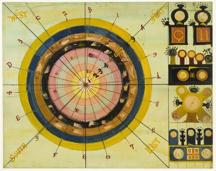 Peter Attie Besharo, ‘Untitled (Target 1–9)’, ca. 1950