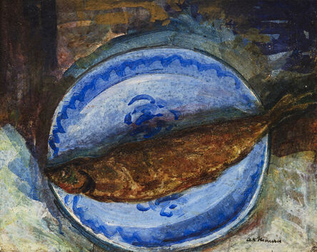 Alfred H. Maurer, ‘Still Life with Fish ’, Date unknown