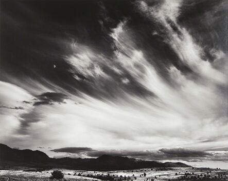 Ansel Adams, ‘Moon and Clouds, Northern California’, 1959