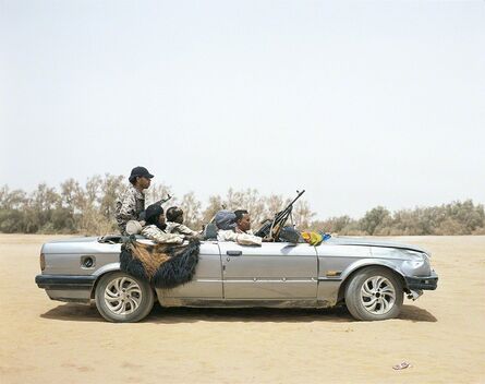 Philippe Dudouit, ‘Ubari, Southern Libya, 2015. Tuareg tribal militia group vehicle.’, 2015