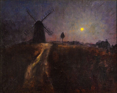 Agnes Pelton, ‘Hayground Windmill, Bridgehampton’, ca. 1920-22