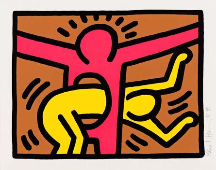Keith Haring, ‘Pop Shop IV: One Print’, 1989