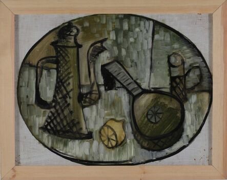 Avdey Ter-Oganyan, ‘Still life with a coffee pot and a mandoline.’, 1984