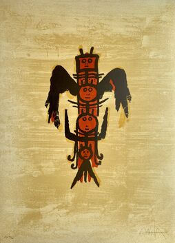 Wifredo Lam, ‘El Último Viaje Del Buque Fantasma IX’, 1976