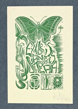 Julio Cesar Salvatierra, ‘Ex-Libris de Julio Cesar Salvatierra’, 1951