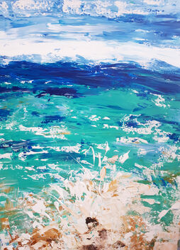 Martine Lambour, ‘Mer turquoise’, 2019