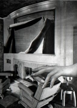 Franz Roh, ‘Kamin Kunst (The Art of the Fireplace)’, 1948-1960