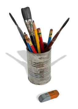 David Furman, ‘Still Life with Green Crayon’, 1987