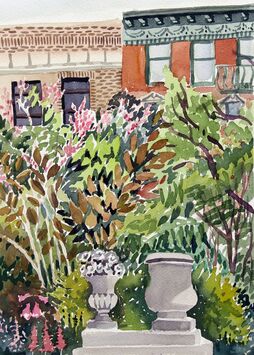 Susan Greenstein, ‘Elizabeth Street Garden’, 2018