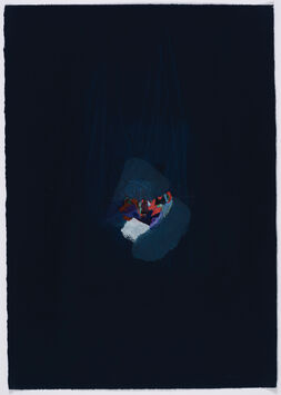 Robyn Denny (1930-2014), ‘Moody Blues 19’, 1990