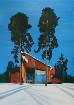 Eamon O'Kane, ‘Alvar Aalto remix (painted whilst listening to Closer by Joy Division)’, 2008