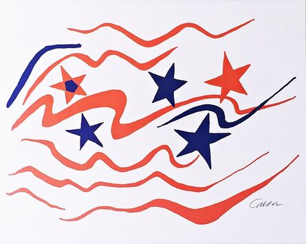 Alexander Calder, ‘With Flying Colors’, 1976
