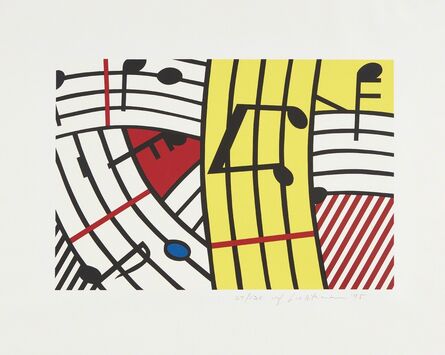Roy Lichtenstein, ‘Composition IV’, 1995