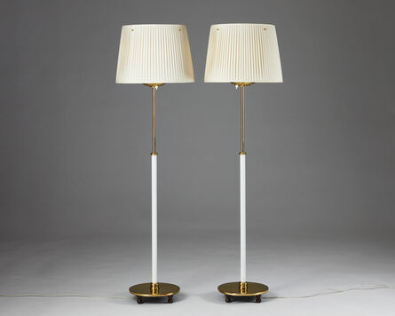Josef Frank, ‘Pair of floor lamps model 2564’, 1950-1959