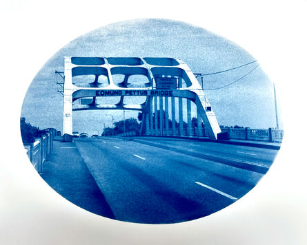Jonathan Calm, ‘Blue History (Edmund Pettus Bridge)’, 2022