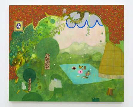 Tomoko Nagai, ‘Room in Green’, 2018