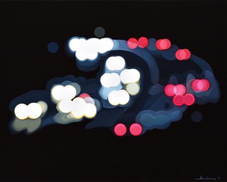 Alex Nizovsky, ‘Nocturne #21 - Hwy 101 and Lucky Drive Bus Pad’, 2019