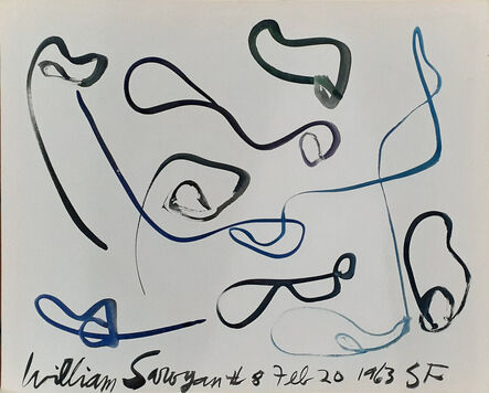 William Saroyan, ‘#8’, 1963