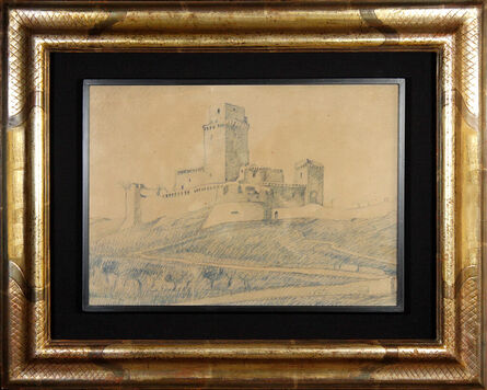 Gerardo Dottori, ‘La Rocca di Assisi’, ca. 1935