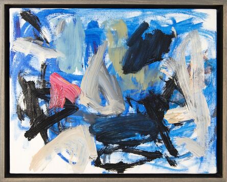 Scott Pattinson, ‘Runs Among Them - bright, bold, colourful, gestural, abstract, oil on canvas’, 2021