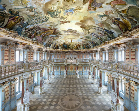 Reinhard Gorner, ‘Schussenried Abbey I Library, Germany’, 2018