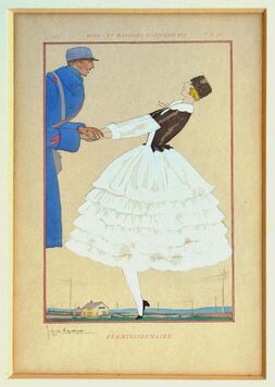 Georges Lepape, ‘Permissionaire’, 1919