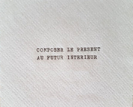 Jean-Baptiste Caron, ‘Pièces à vivre’, 2020