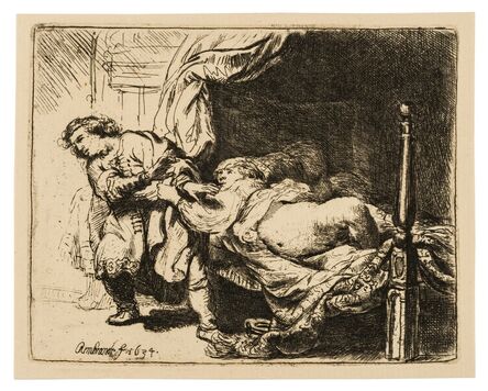 Rembrandt van Rijn, ‘Joseph and Potiphar's Wife’, 1634