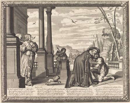 Abraham Bosse, ‘The Prodigal Son Received by his Father’