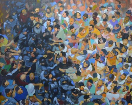 Khaled Hourani, ‘Dispersed Crowds’, 2019
