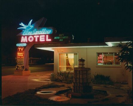 Steve Fitch, ‘Blue Swallow Motel, Highway 66, Tecumcari, New Mexico, July ’, 1990