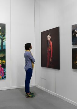 Isabel Croxatto Galeria at Contemporary Istanbul 2016, installation view