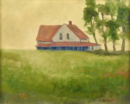 Anne Packard, ‘Untitled (Landscape with House)’