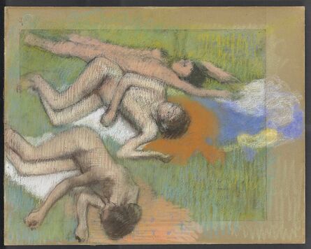 Edgar Degas, ‘After the Bath, Three Nude Women’, ca. 1895
