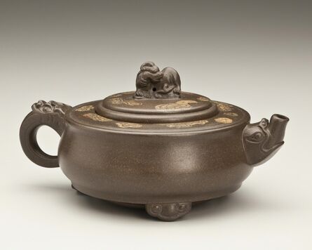 ‘Auspicious Teapot with Marbled Spots’, 1993