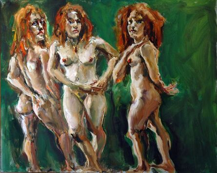 Raoul Middleman, ‘The Three Graces’, 2009