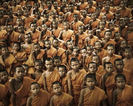 Jimmy Nelson, ‘Buddhist Monks’, 2011
