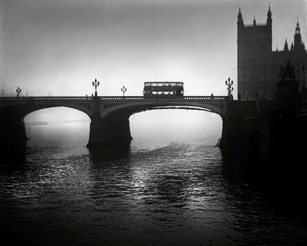 René Groebli, ‘London, Tram on Westminster Bridge, London (No 1020)’, 1949