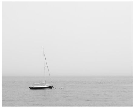 Nancy deFlon, ‘Lone Boat in Fog’, 2020