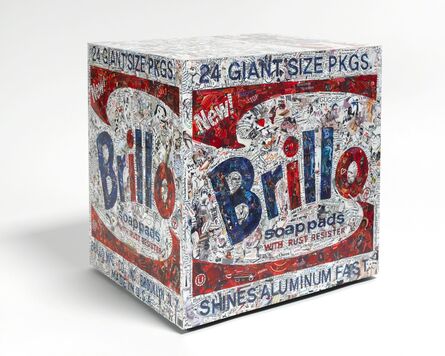 Vik Muniz, ‘Brillo Box, after Warhol (Pictures of Magazines 2)’, 2015