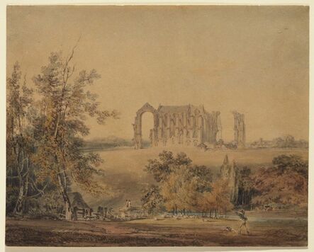 J. M. W. Turner, ‘Malmesbury Abbey from the South’, ca. 1794