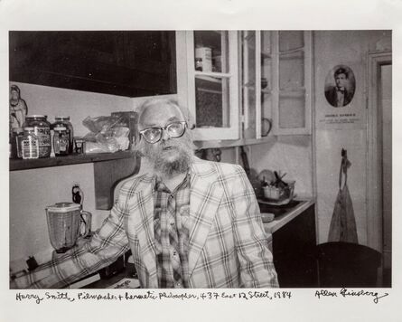 Allen Ginsberg, ‘"Harry Smith, Filmmaker, and hermetic philosopher, 437 East 12th Street. 1984"’, ca. 1980
