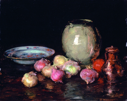William Merritt Chase, ‘Just Onions’, 1912
