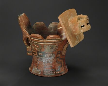 Unknown Tiwanaku, ‘Feline Incense Vessel’, 6th–9th century
