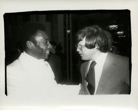 Andy Warhol, ‘Andy Warhol, Photograph of Pelé and Richard Weisman, 1977’, 1977