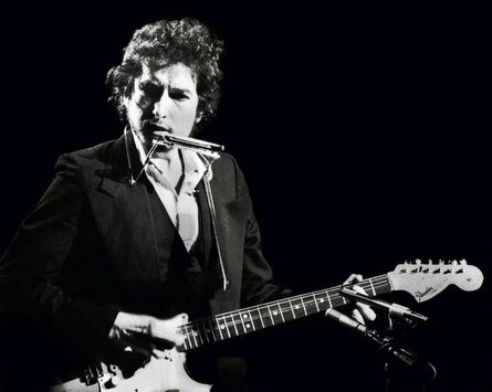 Gijsbert Hanekroot, ‘Bob Dylan (Performing Live with the Band, Madison Square Garden, New York,USA ’, 1974