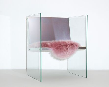 Fredrik Paulsen, ‘Glass & Steel Chair’, 2017