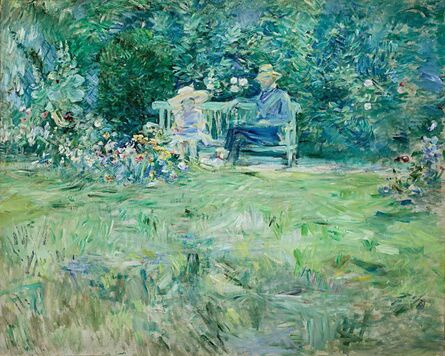 Berthe Morisot, ‘The Lesson in the Garden’, 1886