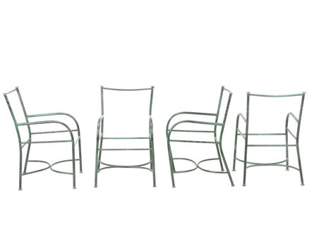 Robert Lewis Reid, ‘Four armchair frames’