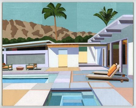 Andy Burgess, ‘Palm Springs Palms ’, 2023